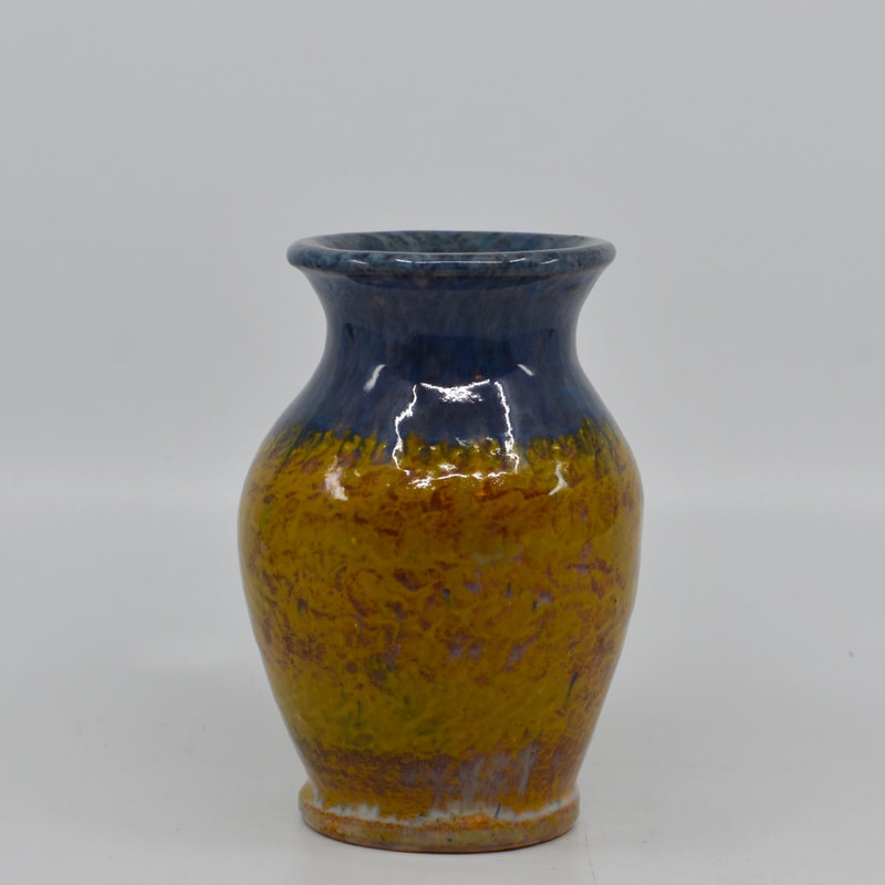 Axel Ebring vase with rare yellow glaze