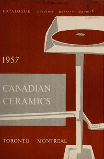 Please contact me if you have a copy of the Canadian ceramics exhibit catalog from 1965